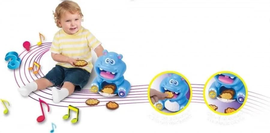 Ciasteczkowy hipcio zabawka – idealny towarzysz dla Twojego malucha